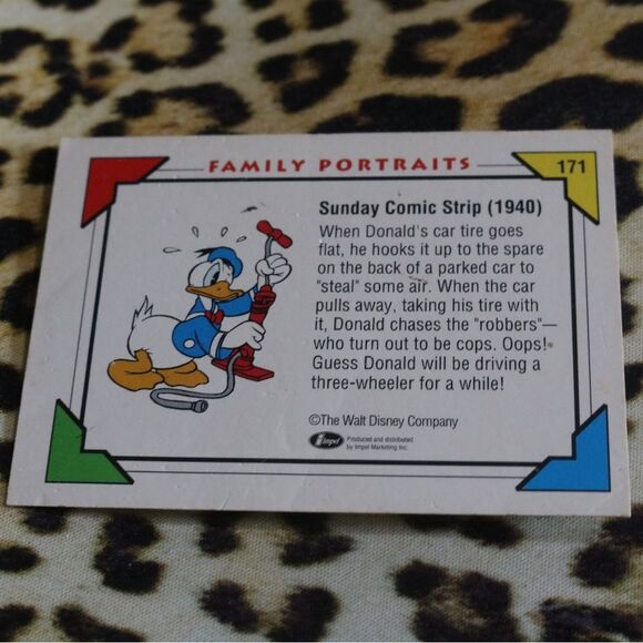 FP Sunday Comic Strip 1940 #171 Disney Card - Picture 2 of 2